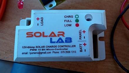 Solar Charge Controller 6 Amp 12V PWM (with D2D, Auto Switch ON/Off ...