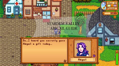 StarDew Valley Abigail: Know Her Schedule to Befriend and Marry