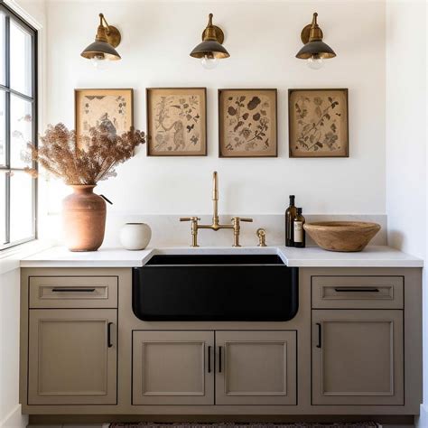 Rustic Laundry Room Sink