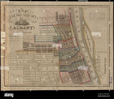 Map of the city of Albany , Real property, New York State, Albany, Maps ...