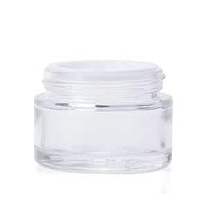 Meadawgs® 10x Empty Cosmetic Containers Glass Cream Jar for Lip Balm ...
