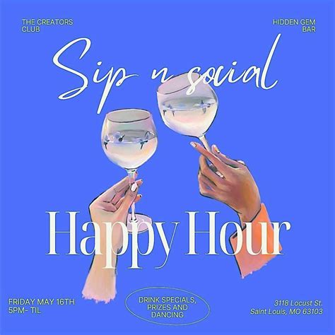 Sip n Social, Hidden Gem, St. Louis, 16 May 2025 | AllEvents