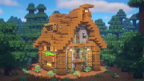 Image result for Minecraft Forest House Tutorial