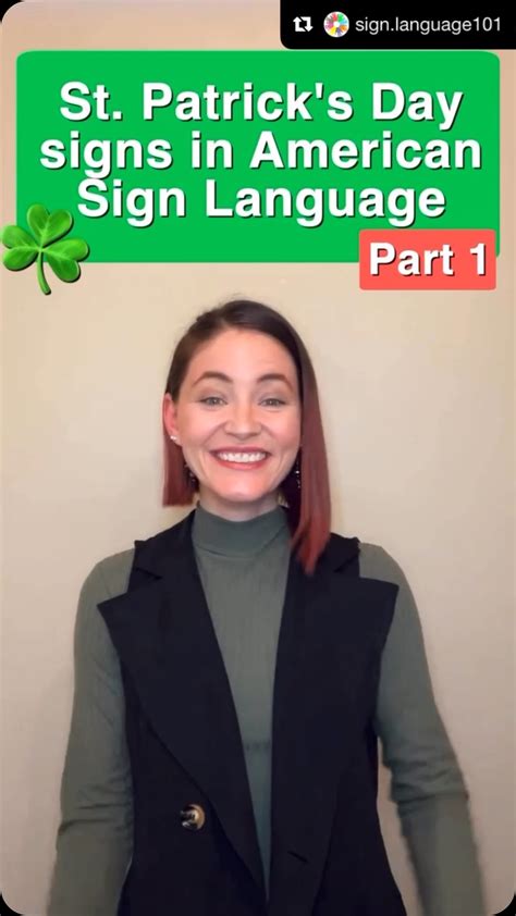 whyIsign: Stacy Abrams | Happy St. Patrick’s Day! Go over to @sign.language101 & see part 2! # ...