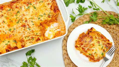Homemade Lasagna Recipe   My Pregnancy Craving   YouTube