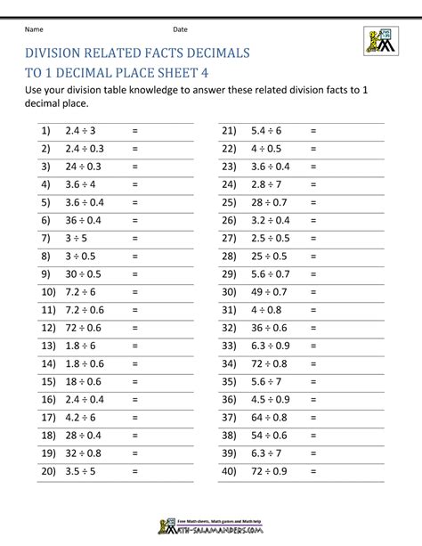 Image result for Decimal Multiplication and Division