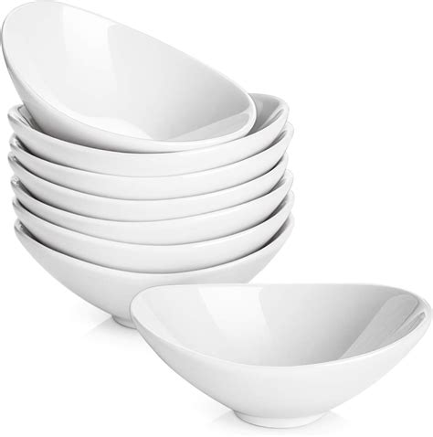 Amazon.com | LIFVER Dipping Bowls, 3 Oz White Serving Bowls Set of 8 ...