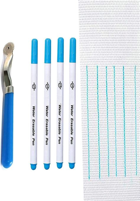 XForce Plaza Heat Erasable Fabric Marking Pens 1 Pcs with 9 Refills ...