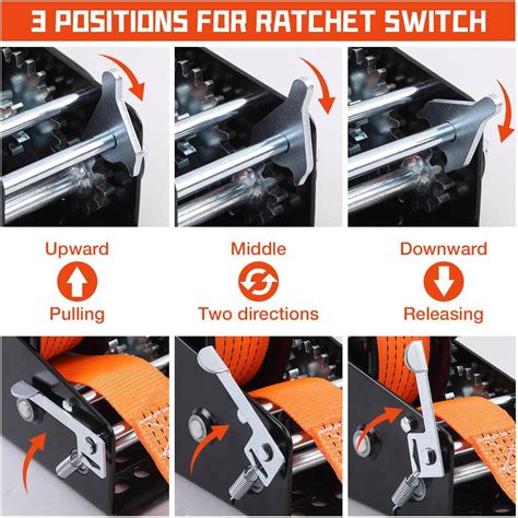 Buy 3500LBs Boat Trailer Winch with 33FTStrap, Heavy Duty Hand Winch ...