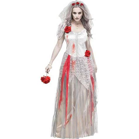 Image result for Girls Zombie Bride Costume