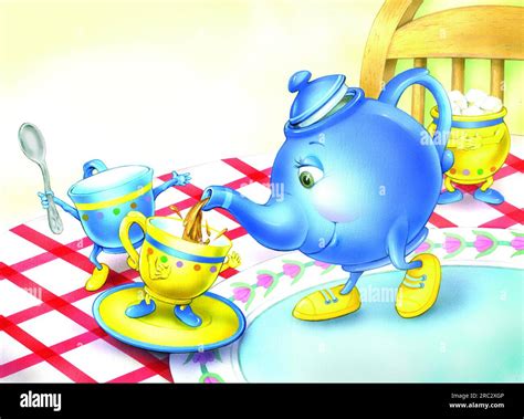 Im A Little Teapot Cartoon