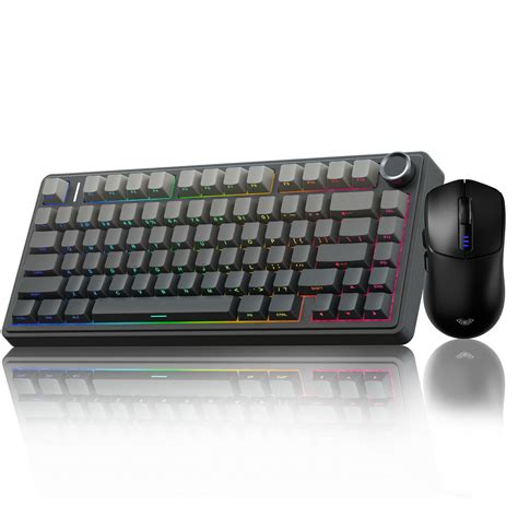 Buy AULAWireless Keyboard and Mouse Combo, F75 Pro Wireless Mechanical ...