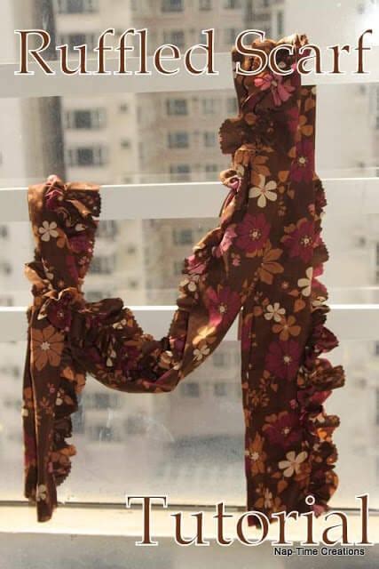 Image result for Ruffled Scarf Tutorial