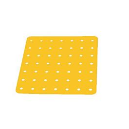 Probots MecX Base Metal Perforated Plate With 7x7 Holes for Robotics ...