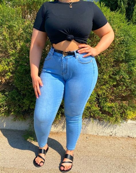 Plus size skinny jeans – Artofit