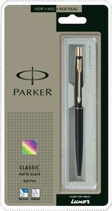 Parker Classic Matte Black GT Ball Pen - Buy Parker Classic Matte Black ...