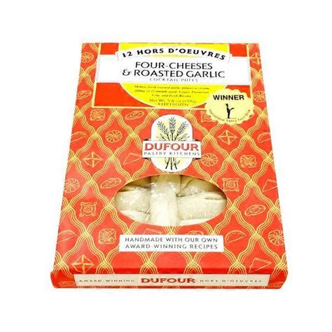 Dufour Pastry Kitchens Four Cheeses & Roasted Garlic Cocktail Puffs (5. ...