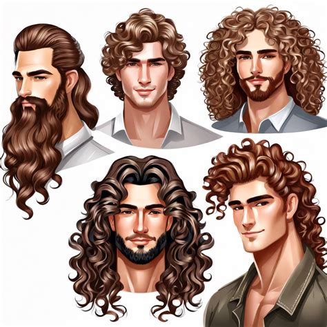 15 Long Curly Hair Men Styles to Amplify Your Look – Burst of Style