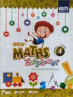 Amazon.in: Buy New Maths Explorer Book 4 with Laboratory manual by ...