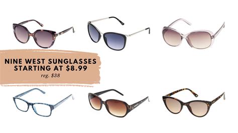 Nine West Sunglasses Starting at $8.99 (reg. $38+) :: Southern Savers