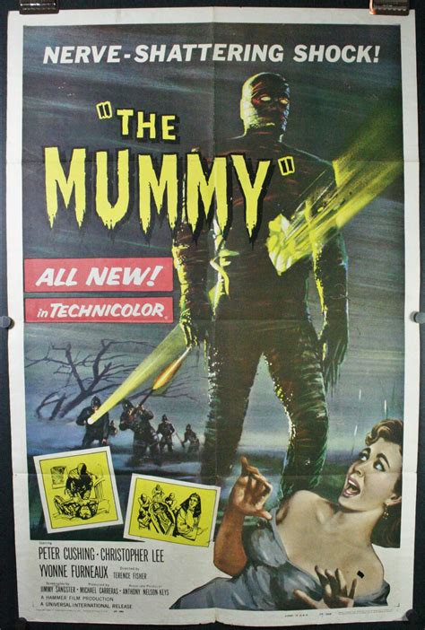 THE MUMMY, Original Vintage Hammer Horror Movie Poster - Original ...