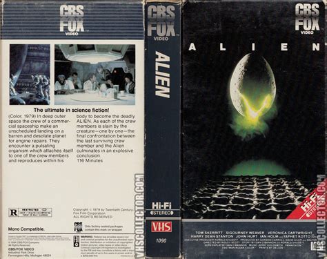 Image result for Alien 1979 VHS