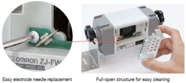 ZJ-FW Fan Ionizer (Area fan type)/Features | OMRON Industrial ...