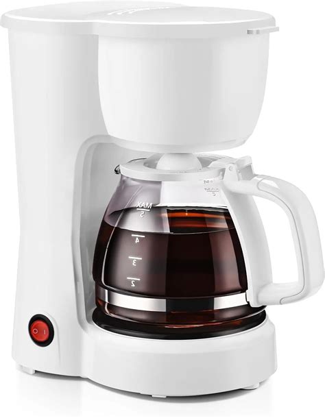 Amazon.com: Mainstays 5 Cup Coffee Maker White: Home & Kitchen