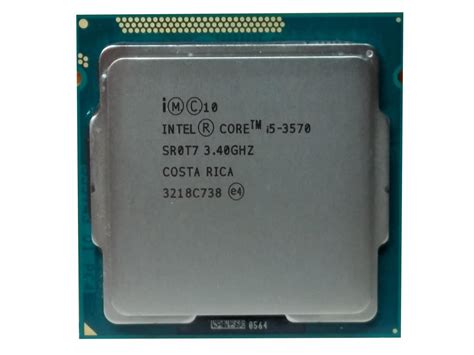 Intel Core i5-3570 3.4GHz LGA 1155/Socket H2 5 GT/s SR0T7 - Newegg.com