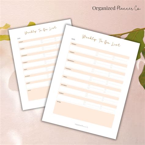 Free Printable Weekly Time Blocking Schedule Template - organizedplannerco.com