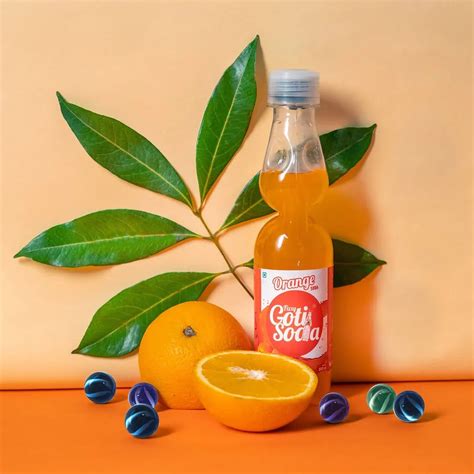 Orange Fizzy Goti Soda Pack of 5 – Refreshing Citrus Burst