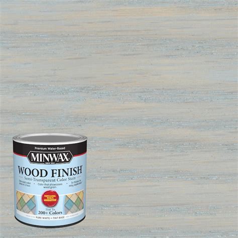 Minwax Wood Finish Water-based Sunwashed Blue Mw1068 Semi-transparent ...