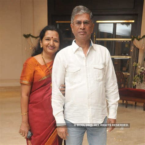 Shobha and Chandrasekar attend the wedding reception party of T ...