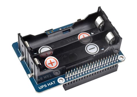 Uninterruptible Power Supply UPS HAT For Raspberry Pi, Stable 5V Power ...
