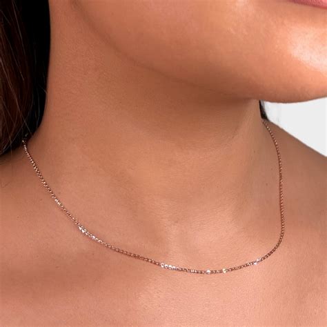 Buy Rose Gold Chains for Womens Online | Starkle