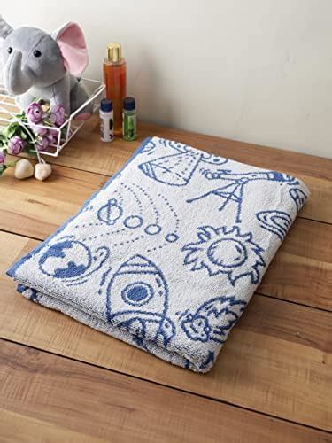 MAXOSHINE Microfiber Kids Bath Towels Quick Dry Super Absorbent Super ...