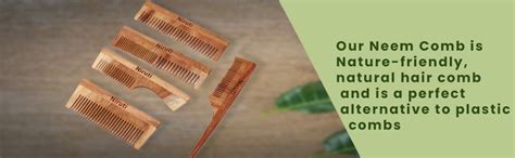 Buy Niruti Neem Wooden Comb Set for Women & Men | Hair Growth | Natural ...