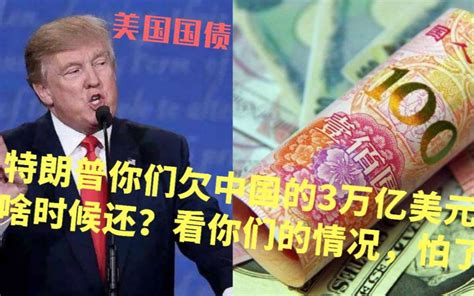 美国欠了中国3万亿美元，我们为什么借给美国那么多钱，他们还不起了咋办？_哔哩哔哩_bilibili