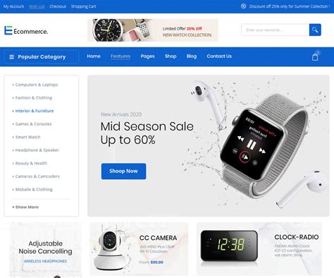 Free Ecommerce WordPress Theme – Luzuk