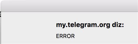 Image result for Telegram API Error Response