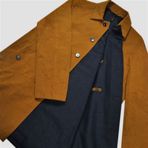 Driving Coat in Mustard – Seaward & Stearn