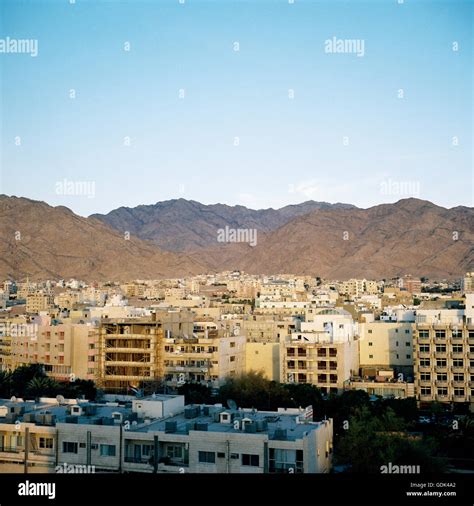 Aqaba City, Jordan Stock Photo - Alamy