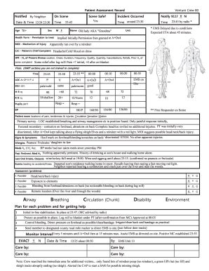 Fillable Online cpsbc patient assessment form pdf Fax Email Print ...