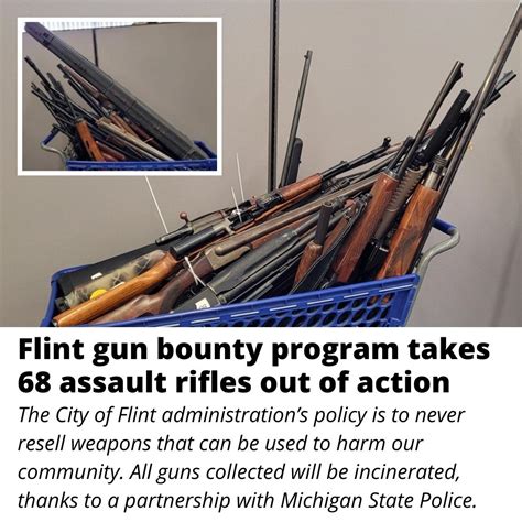 City of Flint - The Flint Police Department collected 68... | Facebook