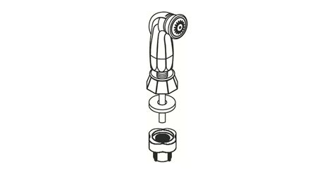 Moen 136105 Replacement Sidespray Hose Kit | Build.com