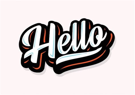 Image result for Hello Letteing