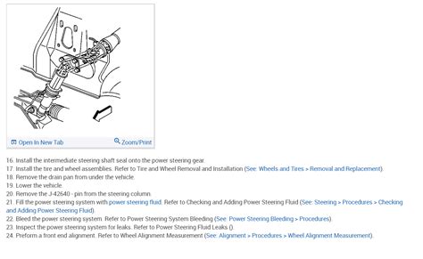 Image result for Power Steering Troubleshooting Guide