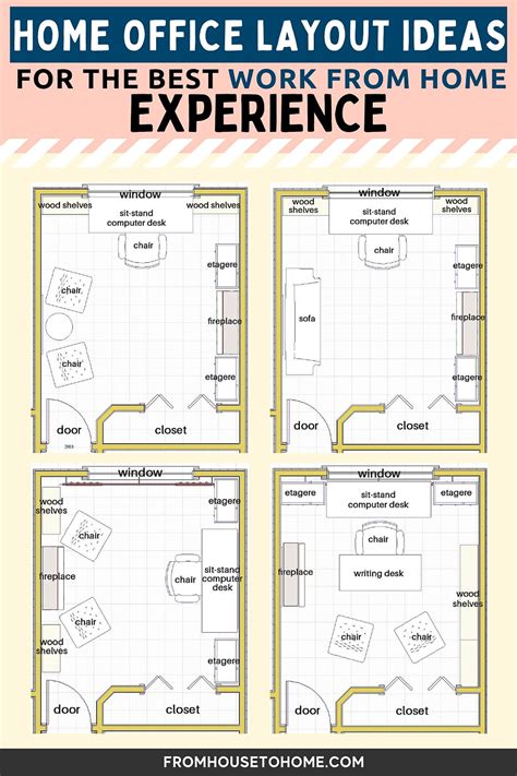 Home office layout ideas – Artofit