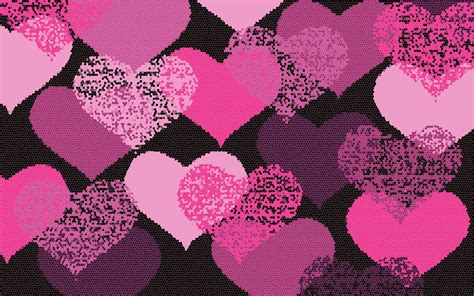Pink Heart Wallpapers - Top Free Pink Heart Backgrounds - WallpaperAccess