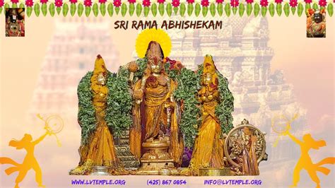 Sri Rama Abhishekam, SVETA LV Temple, Redmond, 23 October 2024 | AllEvents